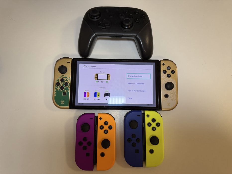2 Seturi Joy-Con Nintendo + Pro controller