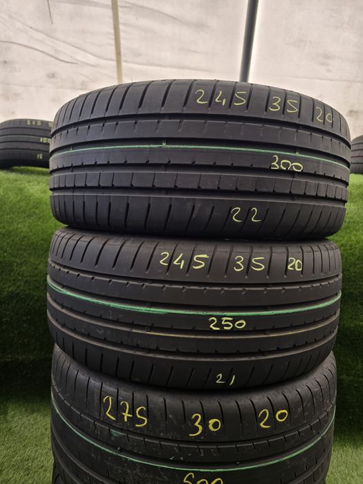 Set 245 35 20.  275 30 20 goodyear