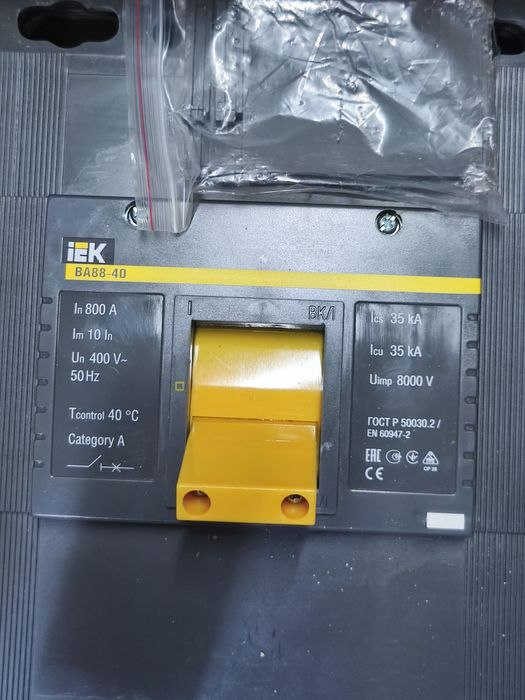 Автомат 400А ABB, IEK, КЭАЗ, LS