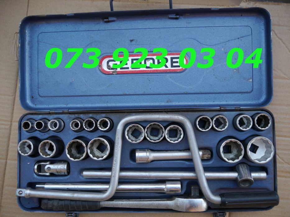 Trusă tubulară GEDORE – 12 fete