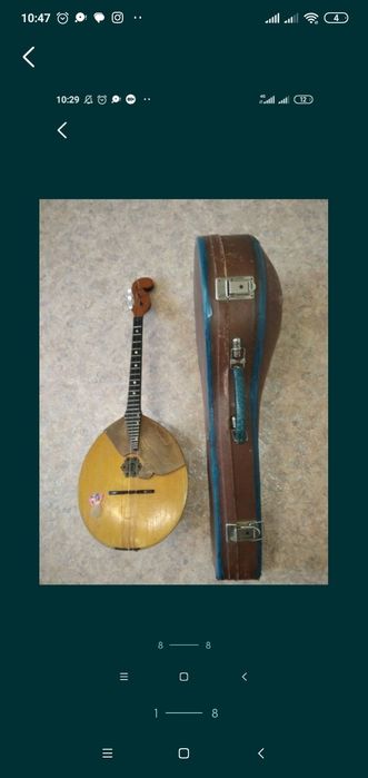 Прима домбыра с футляром