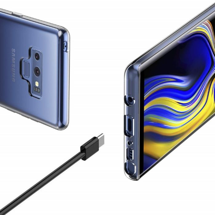 Husa Samsung Galaxy Note 9, Silicon TPU slim Transparenta