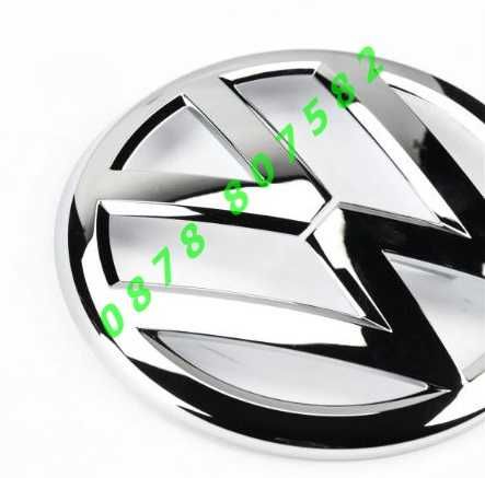 Емблема предна за Голф 7 / Golf 7 - 135mm / 13,5 cm  / Golf Mk 7