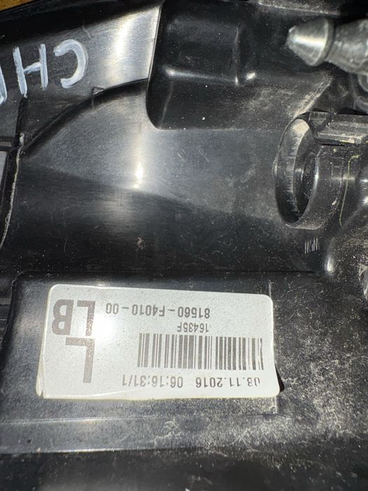 Toyota chr 2018 Стопове