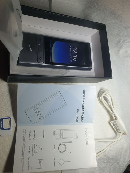 Translator cu Sim 4G, 77 Limbi Internaționale, NOU + 1 Bonus