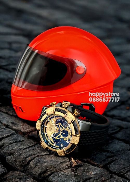 INVICTA Bolt Phantom Gold 52 mm, Инвикта нов ръчен часовник