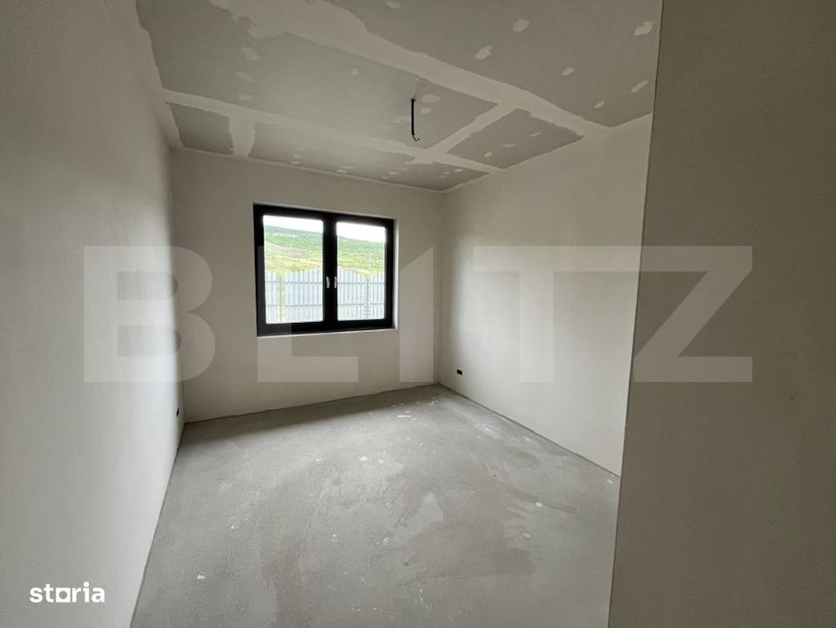 Casa pe un nivel, 115 mp utili, 505 mp teren, Popesti