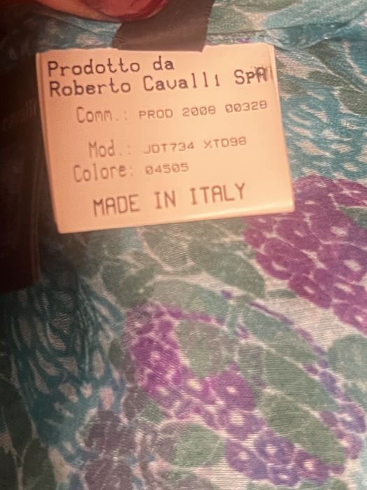 Roberto Cavalli autentica 100% bliza 38