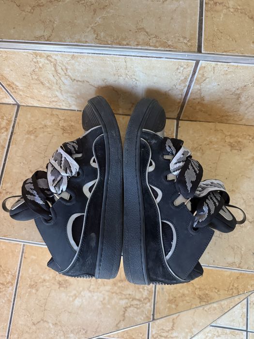 Lanvin Curb Black Reflective