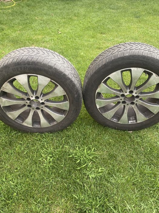 Vind 4 jante Mercedes GLC cu anvelope de iarna good year 235 55 r19