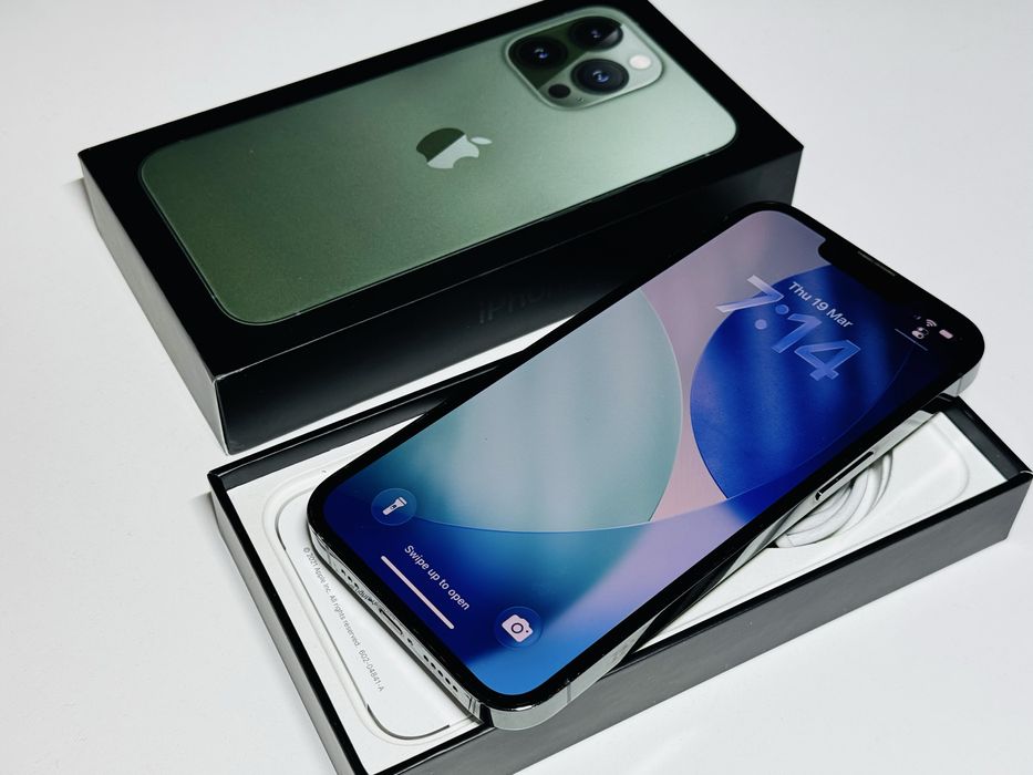 Iphone 13 Pro 128GB Green 100% Батерия! Гаранция 6 месеца