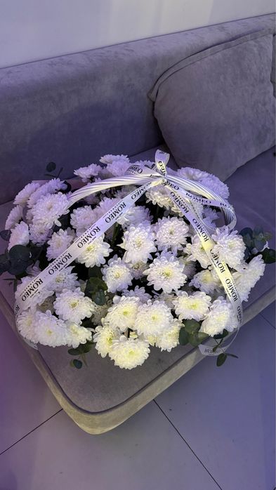 Корзина букет цветов