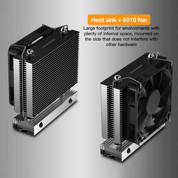 Cooler Radiator Ventilator Jiushark M.2-THREE SSD PCIe 4/5 hard disk