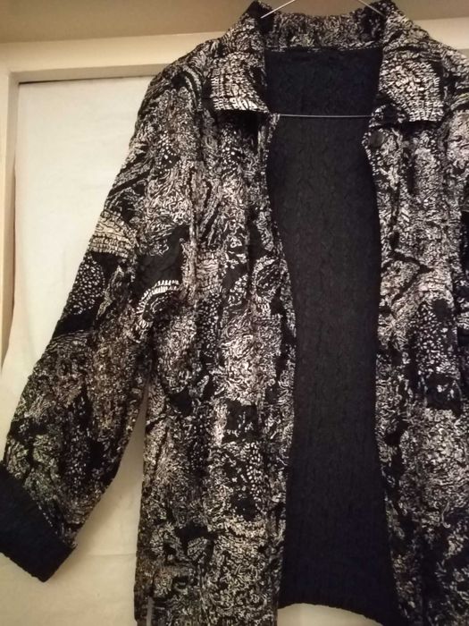 Compleu din matase vegetala creponata