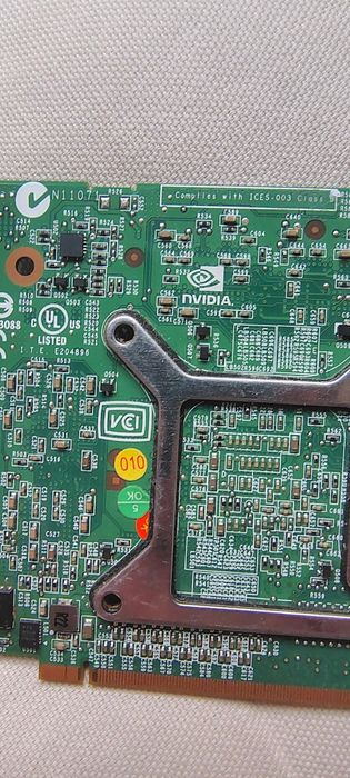 Placă video nVidia de laptop