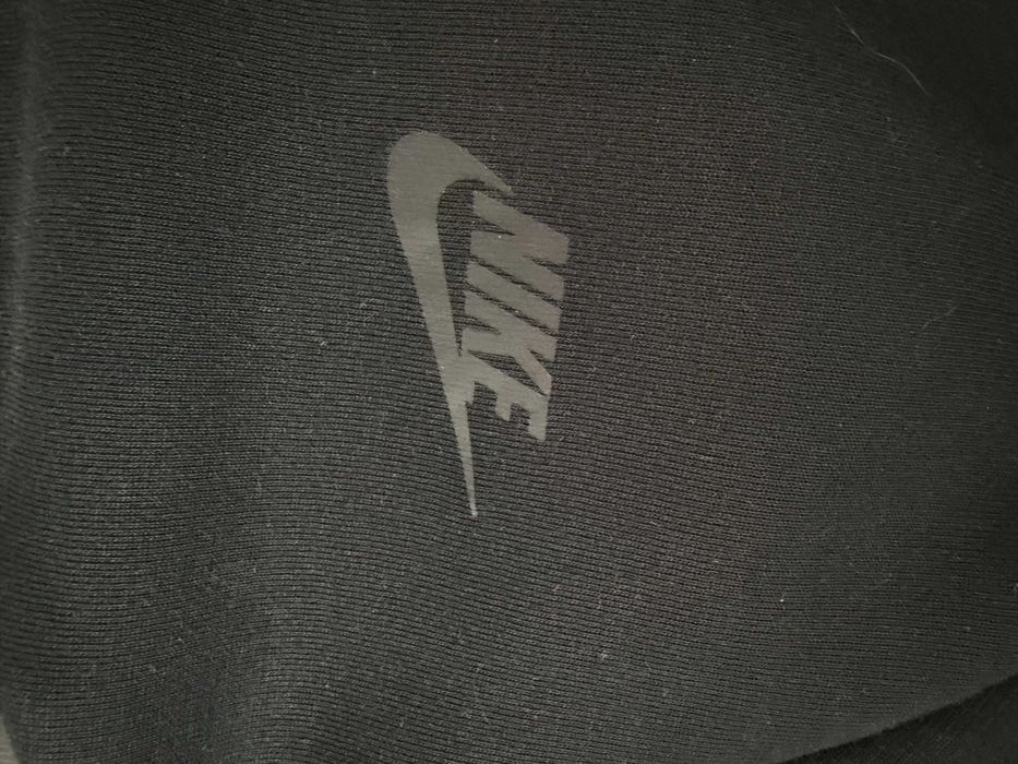 Nike Суичър Tech Fleece Черно и Сиво