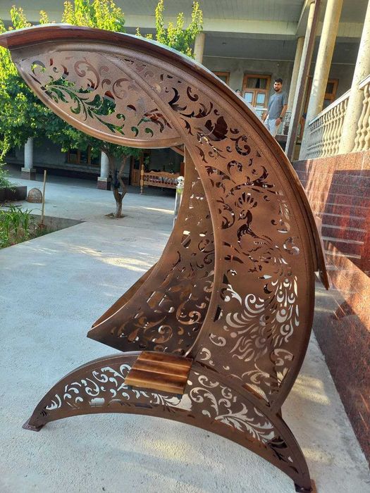 Качели металлические