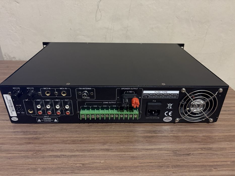 Микшер-усилитель DSPPA MP310U