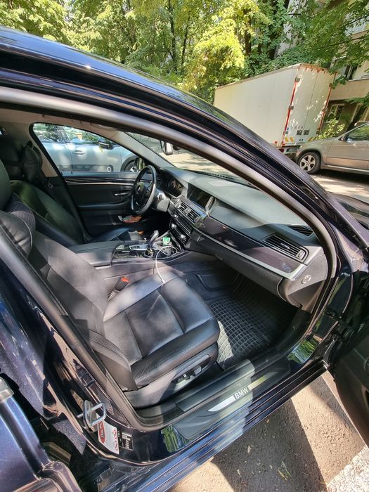 BMW seria 5 f10 518d 150cp Automat, motor b47 fara adblue, interior din piele+încălzire scaune 12/2014
