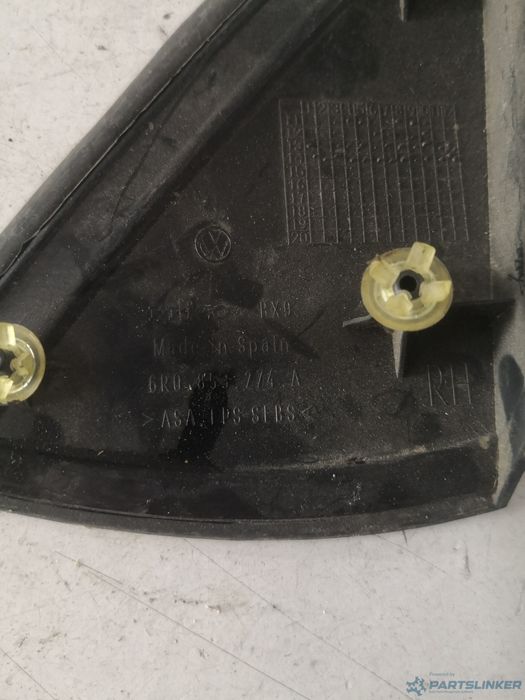 Trim Oglinda Dreapta Fata Volkswagen Polo (6R, 6C) [ 2009 - > ] Oem 6R