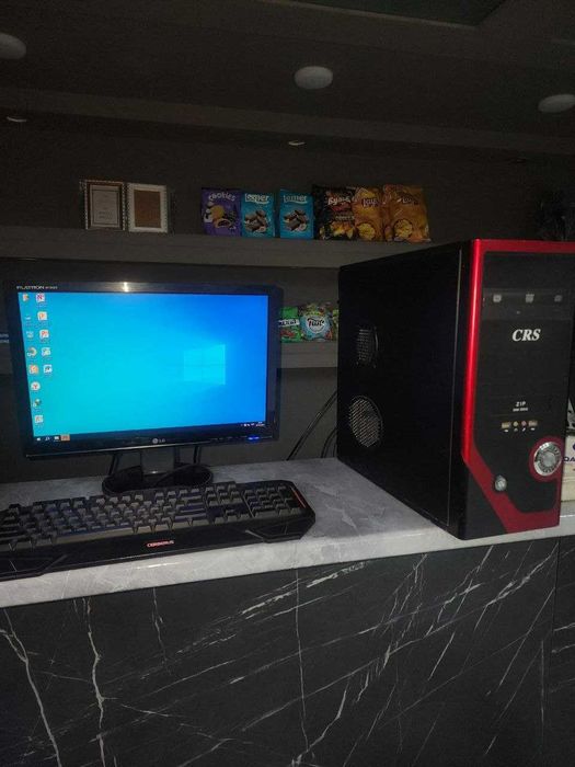 Кейс Biostar H81::\DDR-3\G 1840\Azu-4GB\HDD-320 GB 19-Monitor komplekt