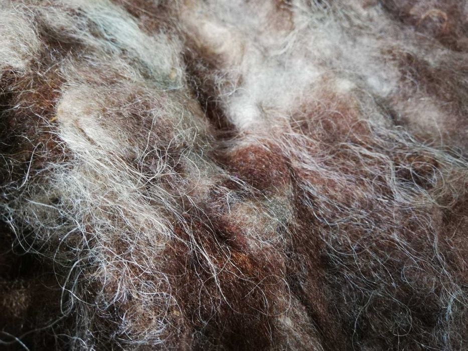 Вълна за ИГЛОНАБИВАНЕ, ПЛЪСТЕНЕ-прана, дарачена, естествени цветове