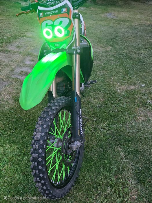 Kawasaki KX450F 2012 (Injecție)+Pachet Piese/Anvelope/Carene/Ambreiaj