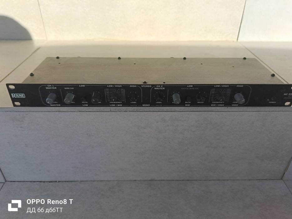Активный кроссовер Rane ac22