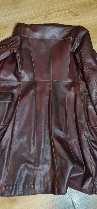 Benetton манто от естествена кожа