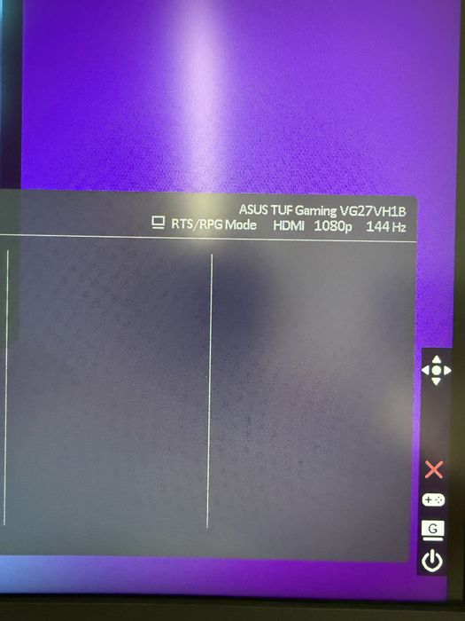 ASUS TUF Gaming VG27VH1B – 27” Curved Gaming Monitor, 165Hz
