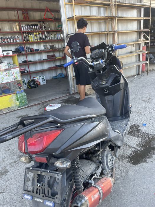 Мопед самурай