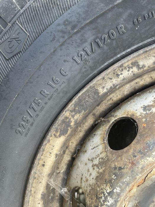 Set 2 Jante + Cauciucuri Dot 2021 225/75R16C Peugeot Boxer Box 2006 ->