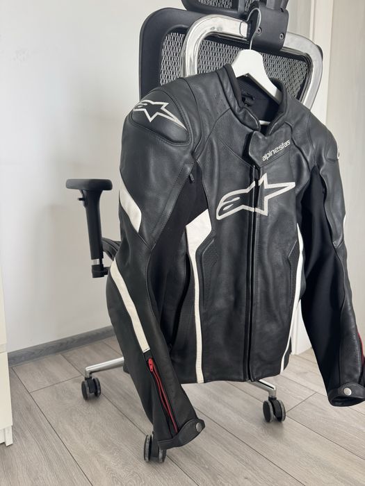 Geaca moto piele Alpinestars Faster v2