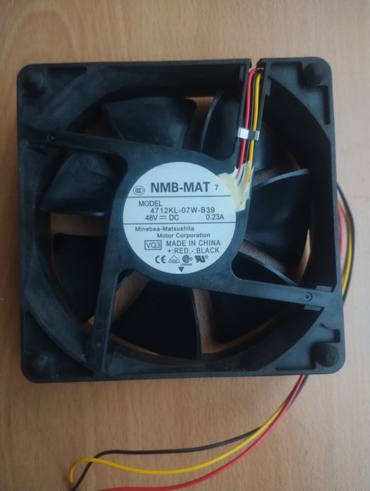 Вентилатор 48v dc