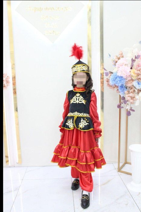 Прокат казахский национальный платье