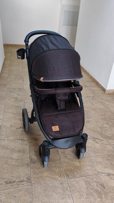 Carucior sport, Lionelo, Annet Plus, De la nastere, Cu accesorii si capotina XXL reglabila, 0 - 22 Kg