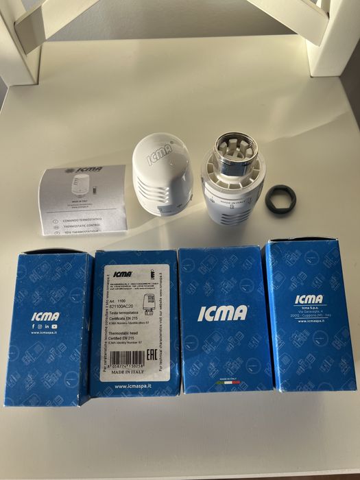 Robinet Calorifer / Cap Termostat, ICMA 6 trepte, mai am 3 bucati Noi