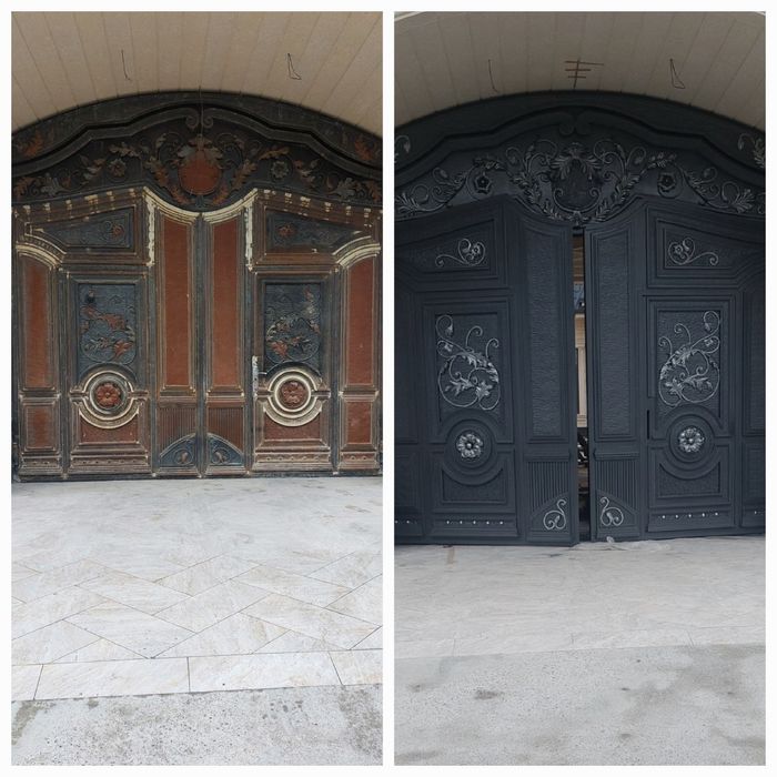 Дарвоза калетика решотка акфа краска киламиз