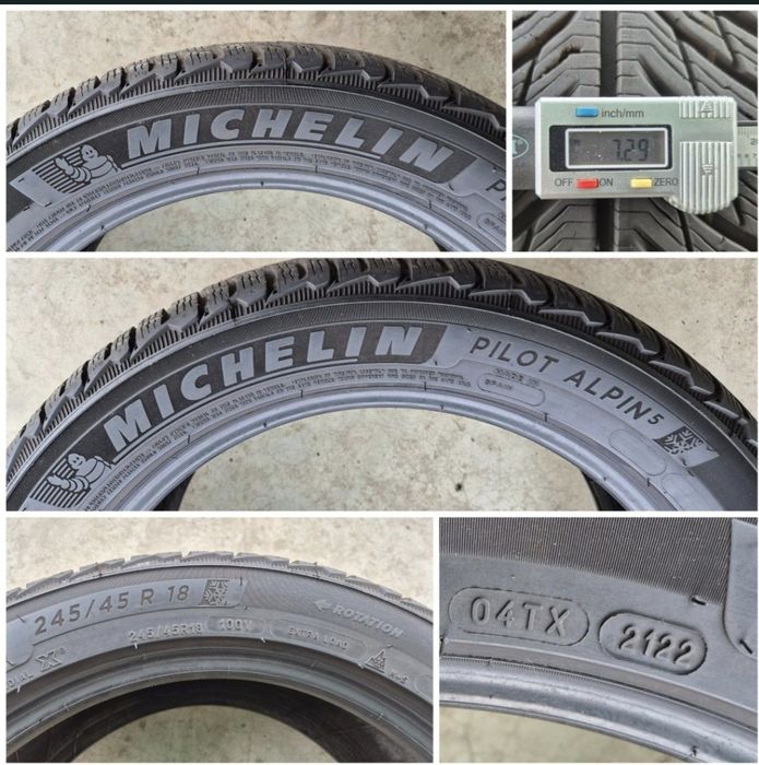 O bucată 245/45 R18 M+S iarnă - una Goodyear Michelin Nokian Nexen