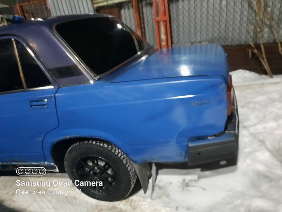 ваз лада 2107 синий