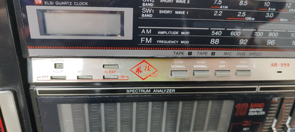 Ретро магнитофоны Sharp WF-939 и клон Feisuo AR-999