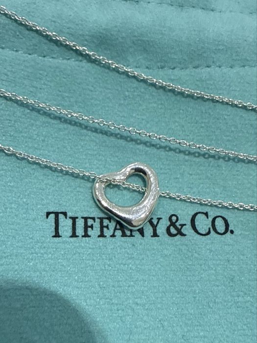 NEW Подвеска Tiffany & Co Elsa Peretti Open Heart 600138