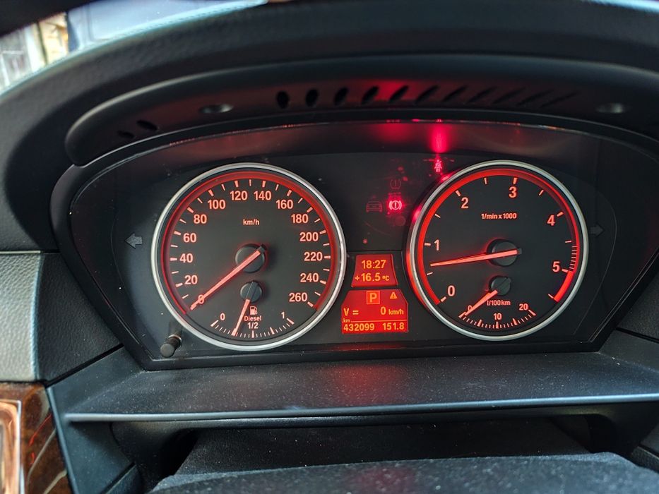 BMW e61 525XD 197CP LCI 3.0D, Înm Ro 2025, Fiscal la zi, întreținută