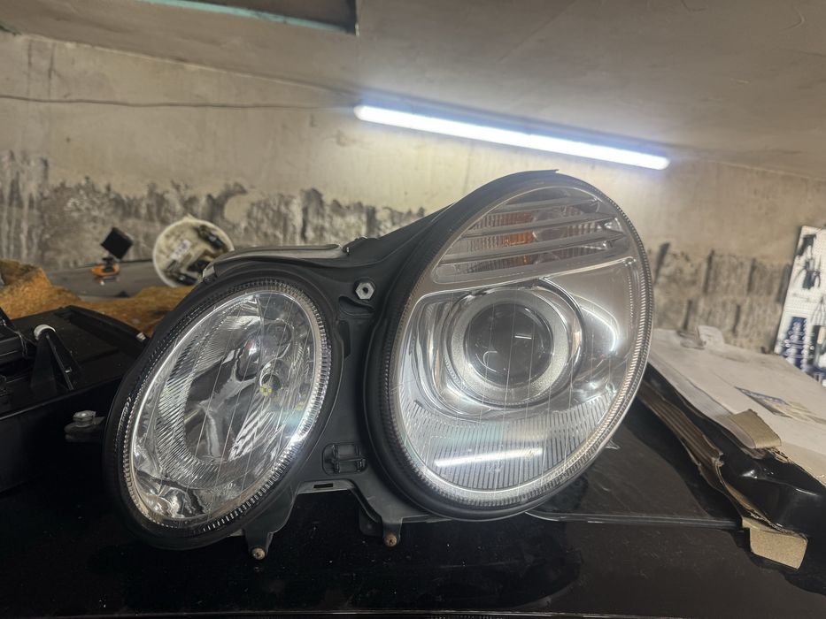 Ляв фар за Mercedes E class W211 Facelift