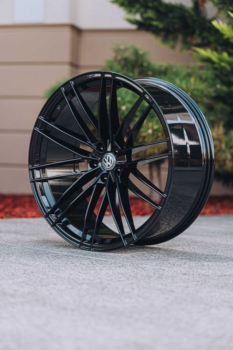 Jante Roti Volkswagen R20 5x112 Black Passat Golf Tiguan Touran EOS Scirocco Phaeton Jetta Aliaj No