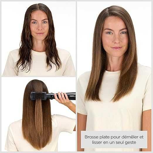 BaByliss STYLE SMOOTH 1000 AS128E четка за коса с горещ въздух/маша