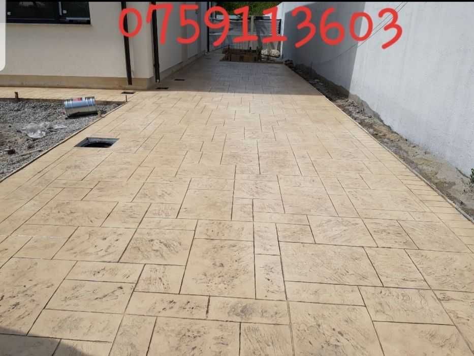 ECO Beton Amprentat OLT  ,, calitate - seriozitate''