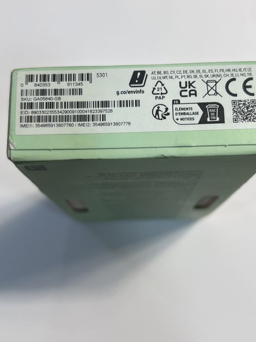 Google Pixel 9, NOU in cutie