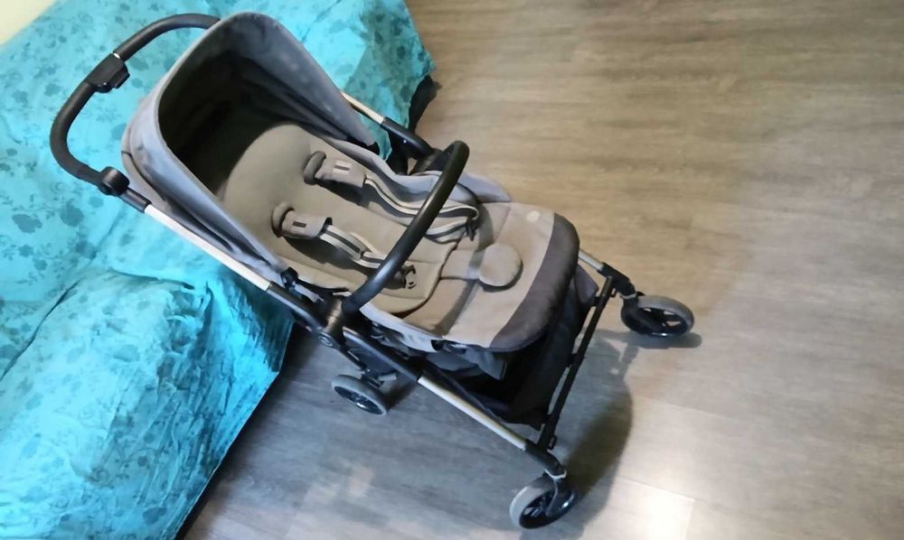 cybex Melio бебешка количка с кош за новородено