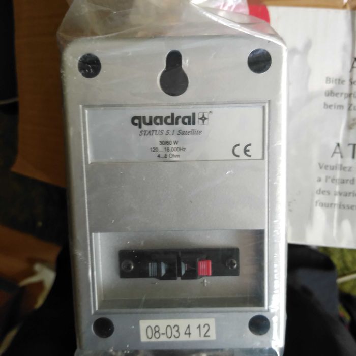 Sistem audio 5.1 Quadral, nou, in cutie